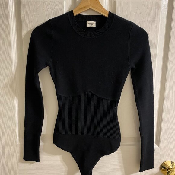 Abercrombie & Fitch Corset Ribbed Bodysuit - Picture 2 of 5